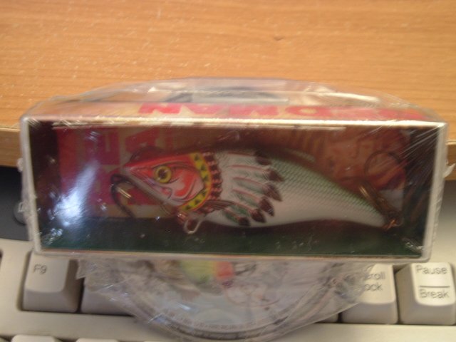 Rapala Red Man Chewing Tobacco Rapala Crankbait Fishing Lure 2005